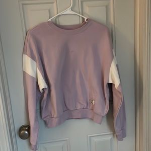H&M Purple Athletics Crewneck